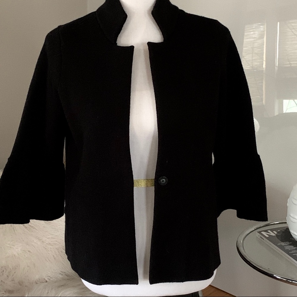 Anthropologie Black Swing Jacket | NWT